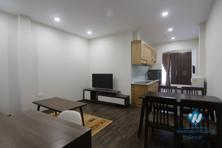 A serviced studio apartment for rent in Dao Tan street