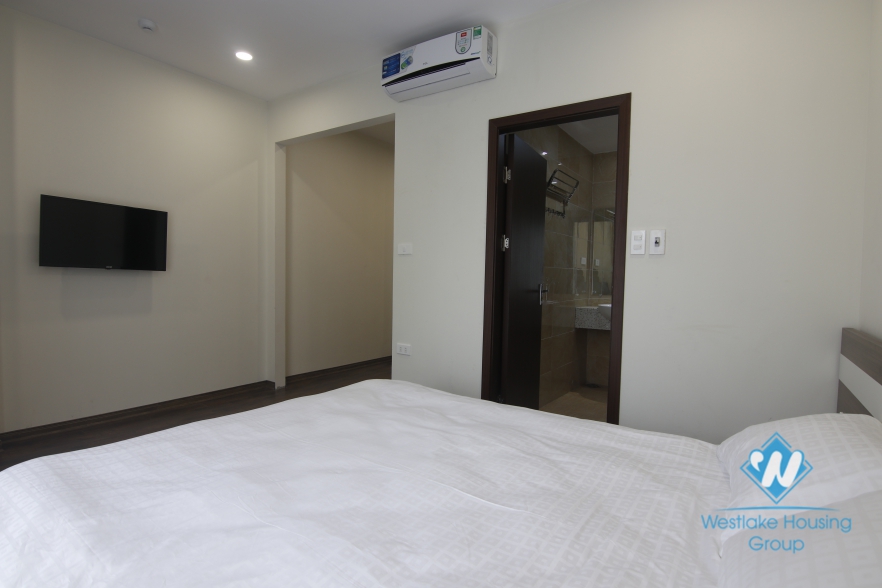 A serviced studio apartment for rent in Dao Tan street