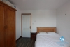 Lake view apartment with 3 bedrooms for rent in quiet alley Au Co st, Tay Ho District 
