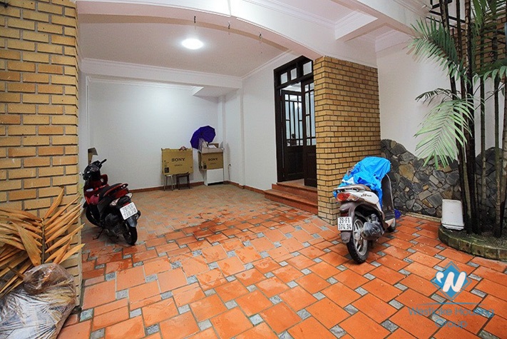 Swimming pool house for rent in Tay Ho, Hanoi