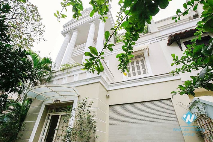 A majestic 4 bedroom villa for rent in Ciputra Compound C Block