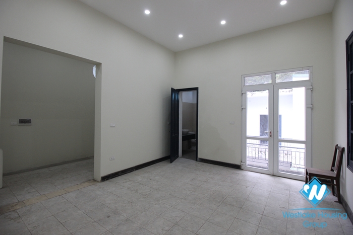 Villa for rent in Hoan Kiem is suitable for living, business or office