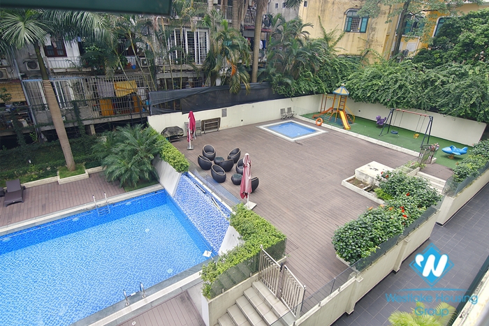 Three bedroom duplex serviced apartment for rent in Hoan Kiem