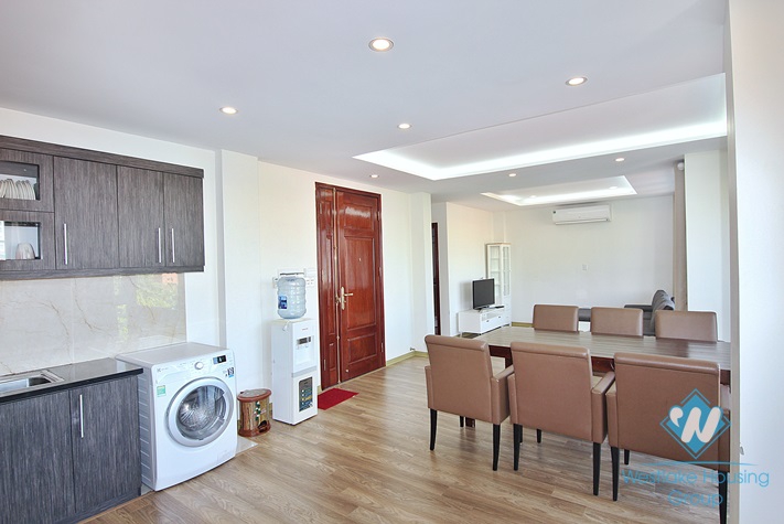 A well-decorated three bedroom apartment for rent in To Ngoc Van, Tay Ho