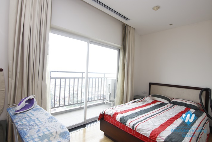 Three bedroom apartment for rent in Hoa Binh Green, 376 Buoi st, Ba Dinh