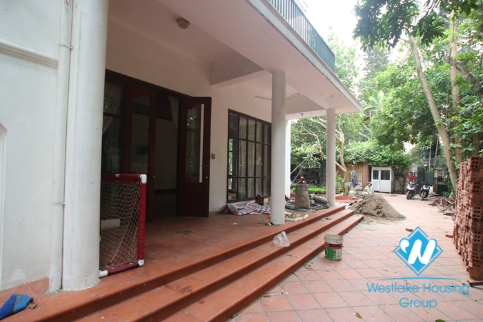 One of a kind garden villa with swimming pool for rent in Tay Ho district, Hanoi, Vietnam
