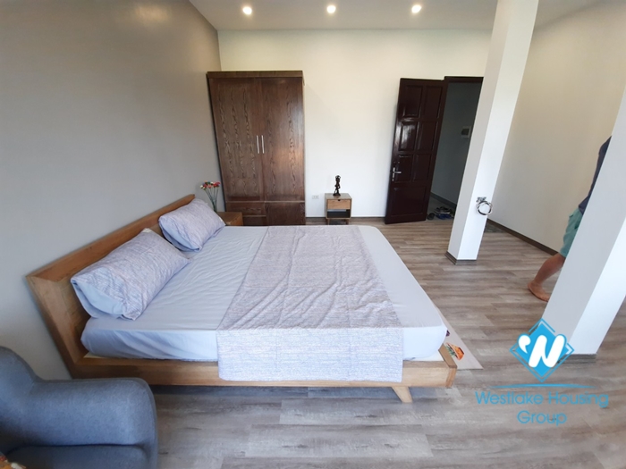 Studio apartment with railway view for rent in Hanoi Old Quarter
