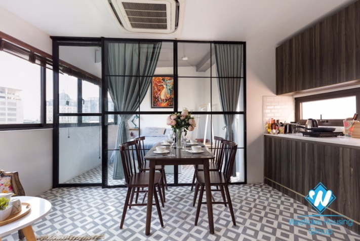  A 2 bedroom sophisticated or funky apartment  for rent in Hoan Kiem