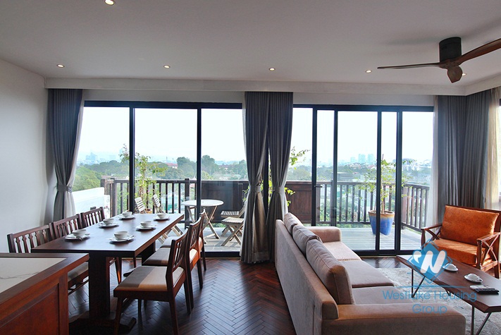 A brand new gorgeous 2 bedroom apartment for rent in Dang thai mai, Tay ho