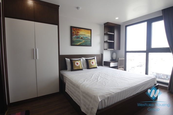High floor serviced apartment for rent in Kim Ma Thuong, Ba Dinh