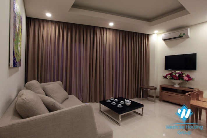  A Lovely Spacious one bedroom apartment with big balcony for rent in Tay Ho