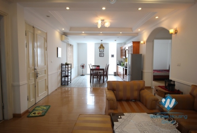 Spacious three bed apartment for rent in Yen phu, Tay Ho, Hanoi