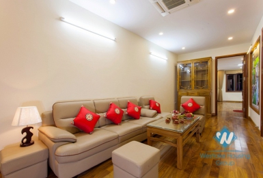 New serviced apartment with 2 big bedrooms for rent on Thuy Khue, Tay Ho