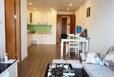 Modern and spacious apartment for rent in Pham Huy Thong-Ba Dinh-Ha Noi