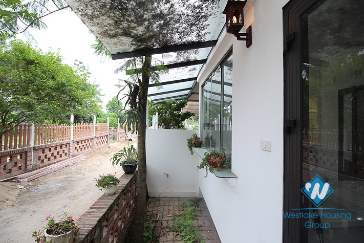 Nicely garden house with two bedrooms for rent in Tay Ho, Hanoi