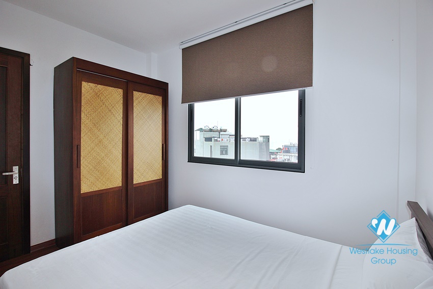 Top floor serviced apartment for rent in Quang Khanh st, Tay Ho