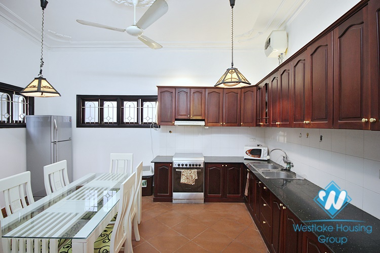 An affordable price 4 bedrooms house for rent in Tu Hoa, Tay Ho