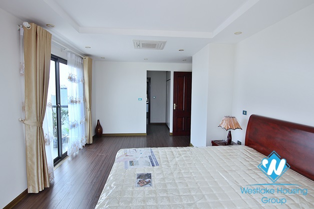 Skyview duplex apartment to rent in Tay Ho, Hanoi.