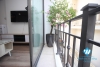 Bright one bedroom apartment for rent in Lieu Giai, Ba Dinh