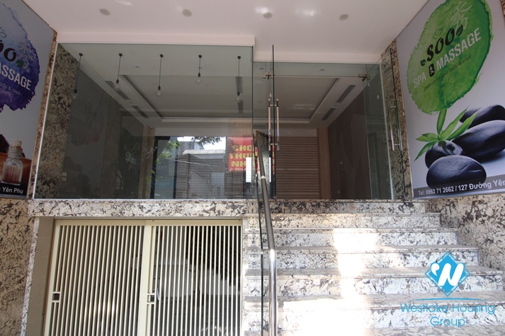 Good house for office, shop for rent in Yen phu, Tay ho, Hanoi