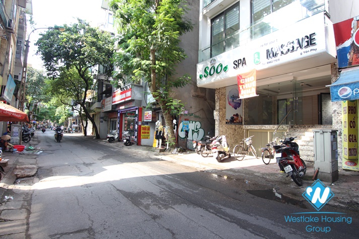 Good house for office, shop for rent in Yen phu, Tay ho, Hanoi