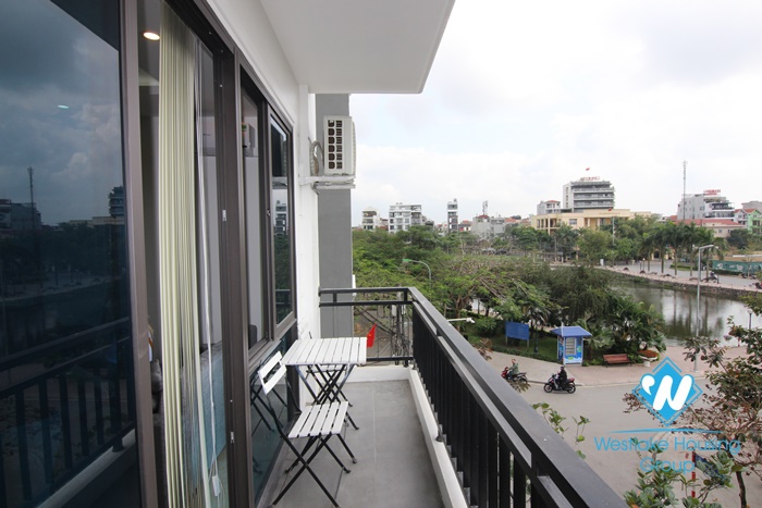 Lake view studio for rent in Trinh Cong Son, Tay Ho