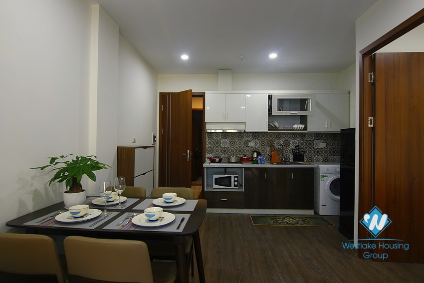 A newly one bedroom apartment for rent in Dao Tan, Ba Dinh