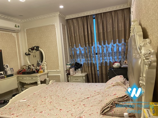 A furnished 3 bedroom apartment for rent in HongKong Tower, Dong Da District