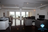  Lake view with big balcony 3 bedroom apartment  on the top floor for rent in Xuan Dieu st, tay Ho district