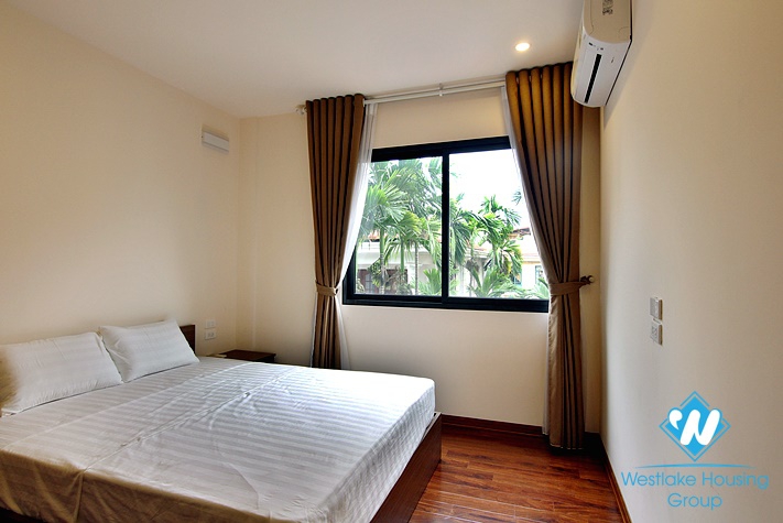 Well lit spacious two bedroom apartment for rent on To Ngoc Van
