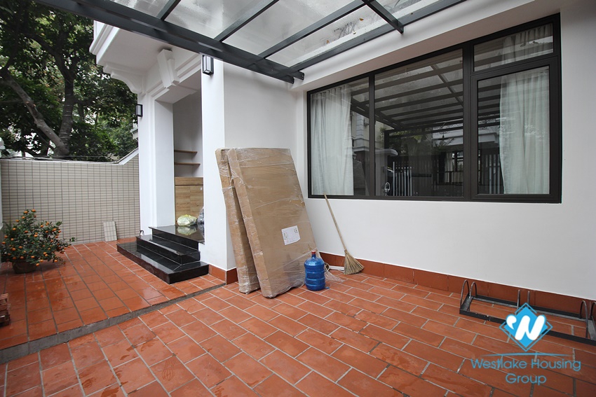 A big, newly-renovated house in Ciputra D Block for rent