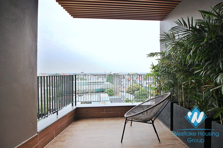 A well-decorated duplex 2 bedrooms apartment for rent in Au Co st, Tay Ho