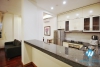 Serviced apartment with backyard for rent in Xuan Dieu street, Tay Ho