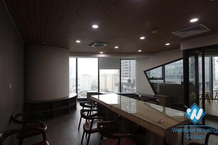 Brand new an office for rent in FLC building, Cau Giay area