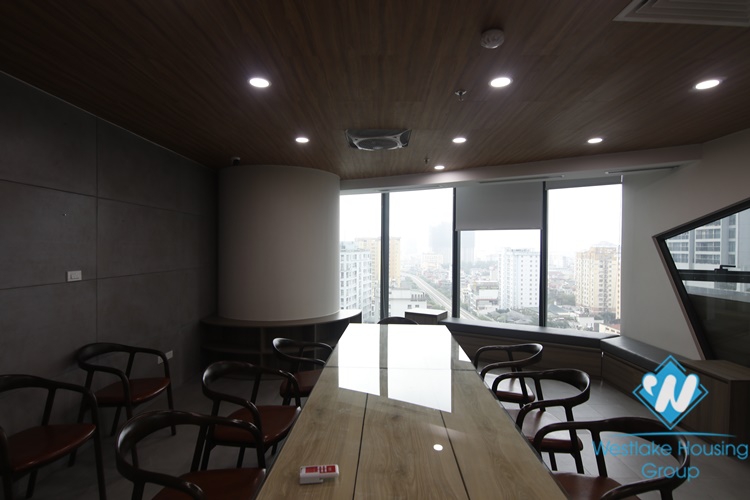 Brand new an office for rent in FLC building, Cau Giay area