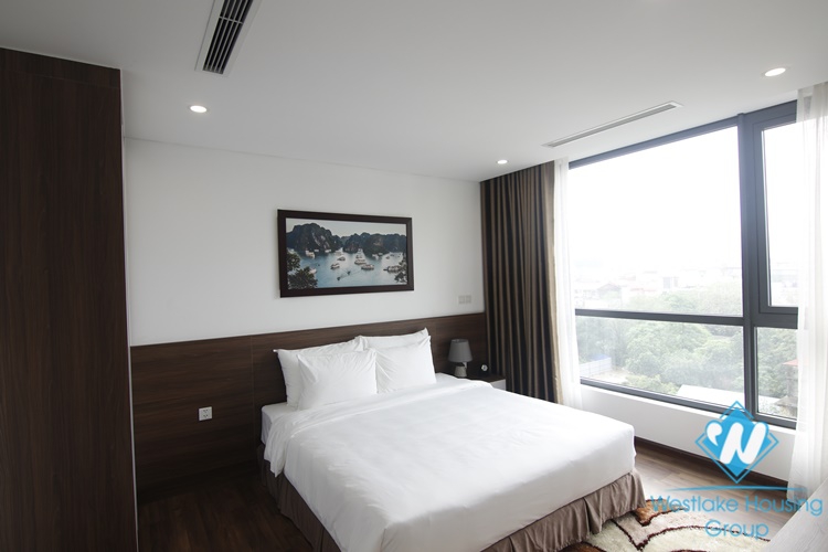 Brand new two bedrooms apartment for rent in Hao Nam, Dong Da, Ha Noi