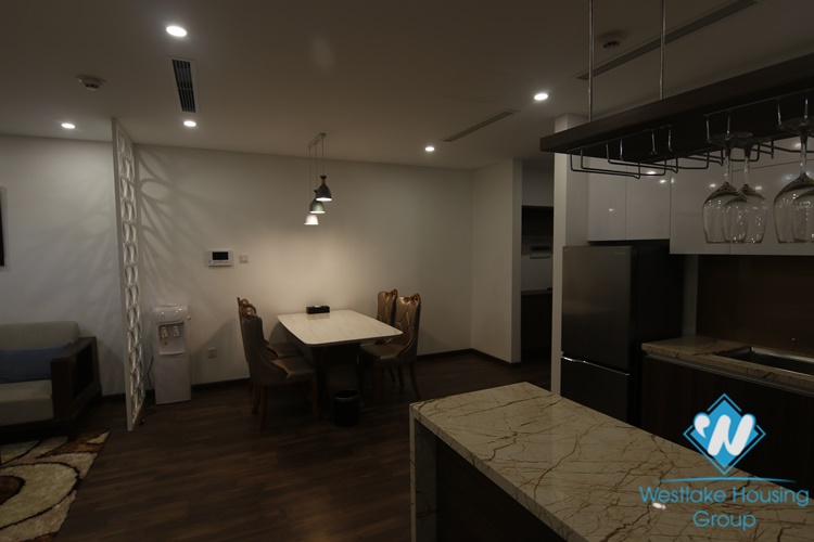 Brand new two bedrooms apartment for rent in Hao Nam, Dong Da, Ha Noi