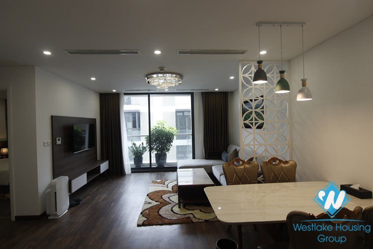 A newly three bedrooms apartment for rent in Hao Nam street, Dong Da district