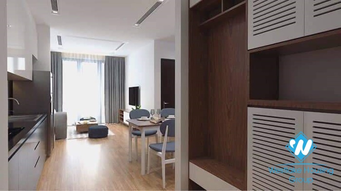 A modern 1 bedroom apartment for rent in Metropolis, Ba dinh, Hanoi