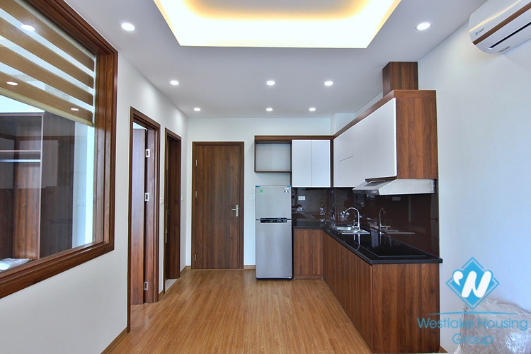 Lake view one bedroom apartment for rent in Yen Hoa street, Tay Ho
