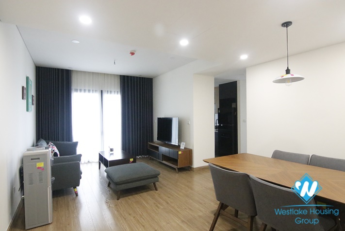 A brand new 2 bedroom with good view apartment for rent in Skypark Cau Giay.