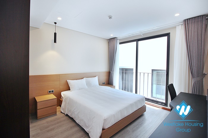 A brand new and modern 1 bedroom apartment for rent in Tay ho, Hanoi