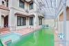 French unfurnished house with swimming pool for rent in Dang Thai Mai, Tay Ho