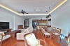 Lake view, new three bedrooms apartment for lease in Tu Hoa st, Tay Ho