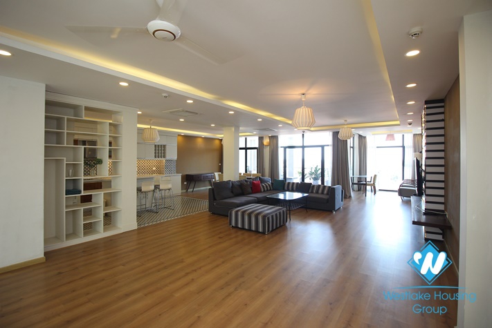 A big size apartment with 4 bedrooms on To Ngoc Van st, Tay Ho District 