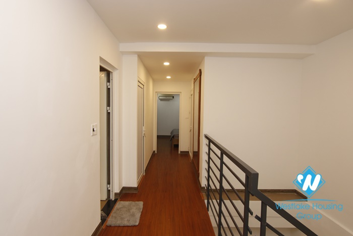 Duplex 3 bedroom apartment with backyard for rent in Dang Thai Mai,Tay Ho