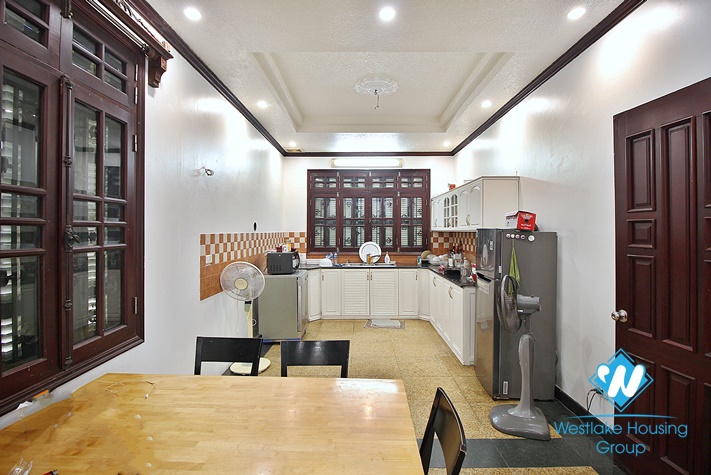 Big house with nice courtyard for rent in Tay Ho District 