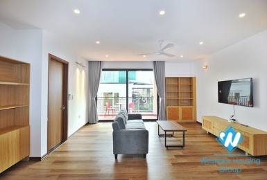 A newly 3 bedroom apartment for rent in Dang thai mai, Tay ho, Hanoi