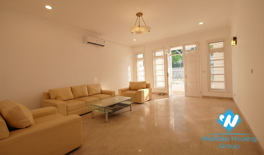 Bright house with 4 bedrooms for rent in C Block, Ciputra, Tay Ho