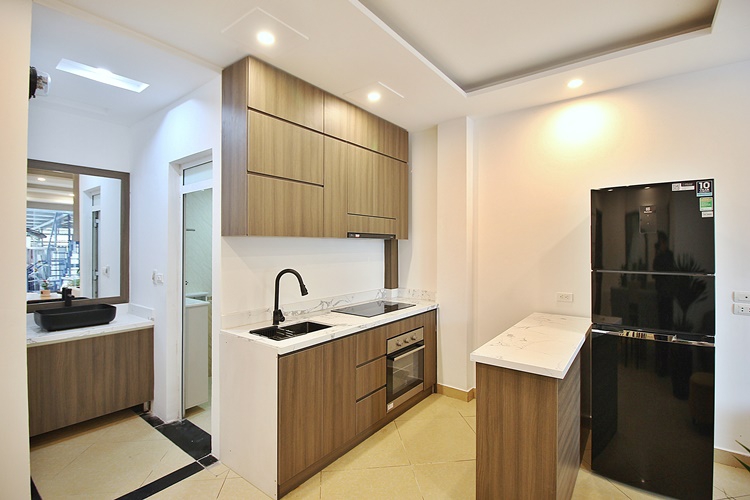 Brand new two beds apartment for rent in No.249 Au Co st, Tay Ho